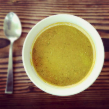 cup of "Sick Soup"