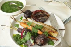 Roasted Vegetables with a Salsa Verde | Autoimmune-Paleo.com