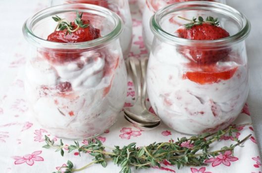 Thyme-Scented Strawberry Fool | Autoimmune-Paleo.com