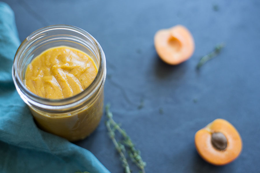 Zesty ApricotThyme BBQ Sauce Autoimmune Wellness