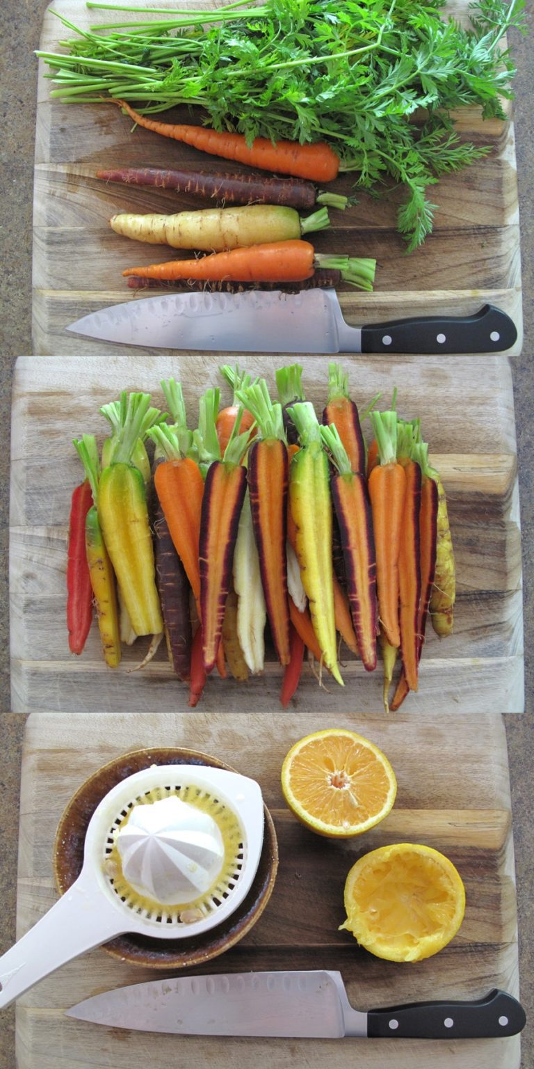 Oven Roasted Rainbow Carrots with Orange Glaze Autoimmune Wellness