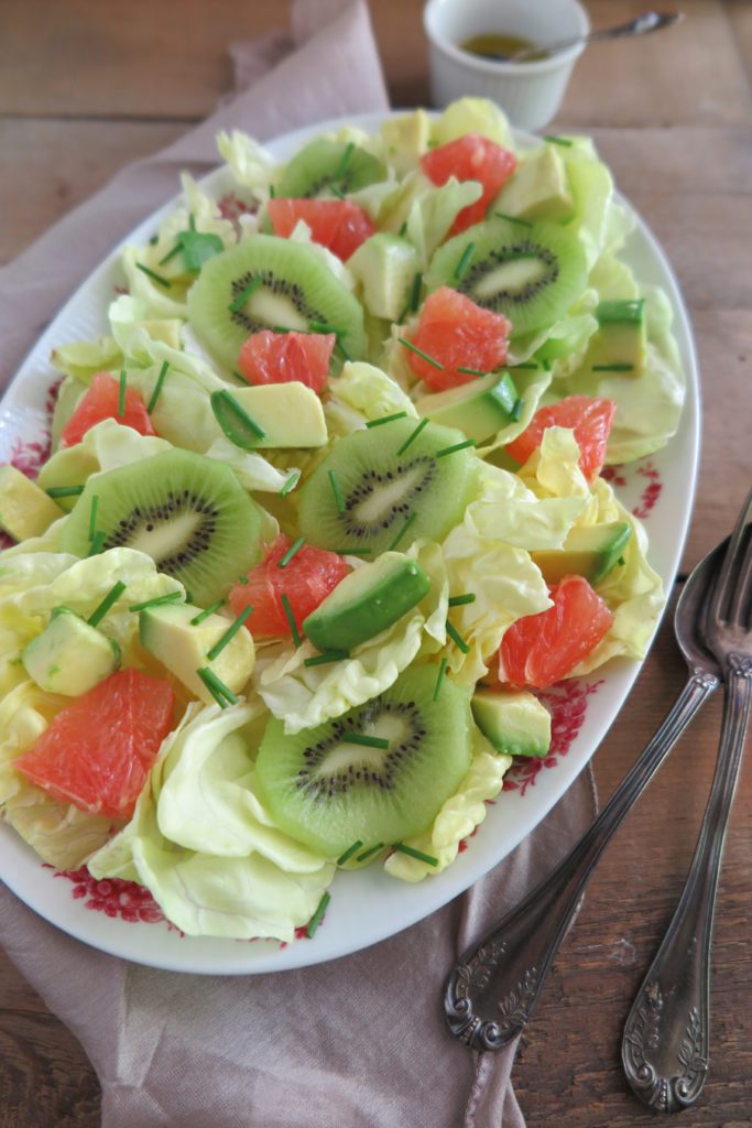 Summer Grapefruit Salad Autoimmune Wellness