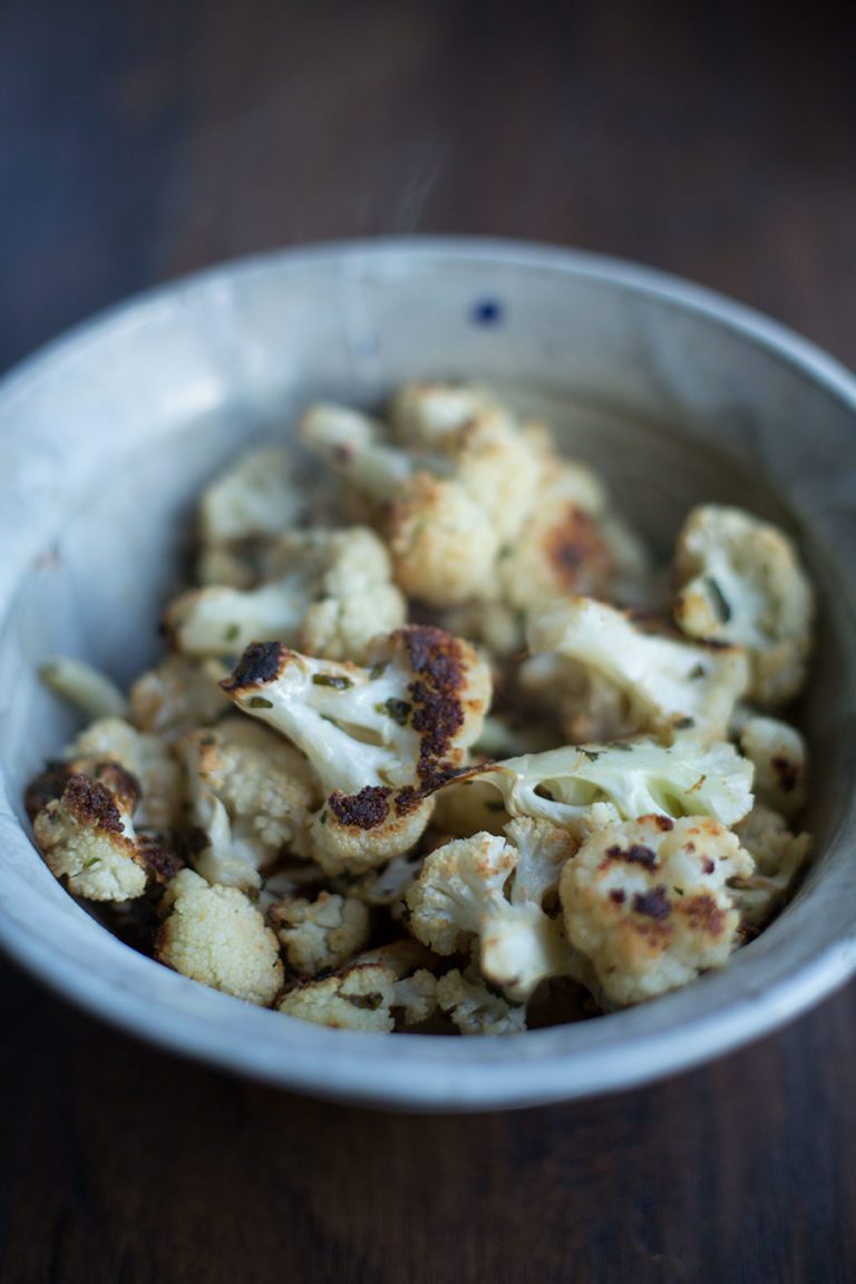 Marjoram Roasted Cauliflower Autoimmune Wellness