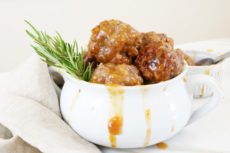 Meatballs in Sticky Peach Sauce - Autoimmune Wellness