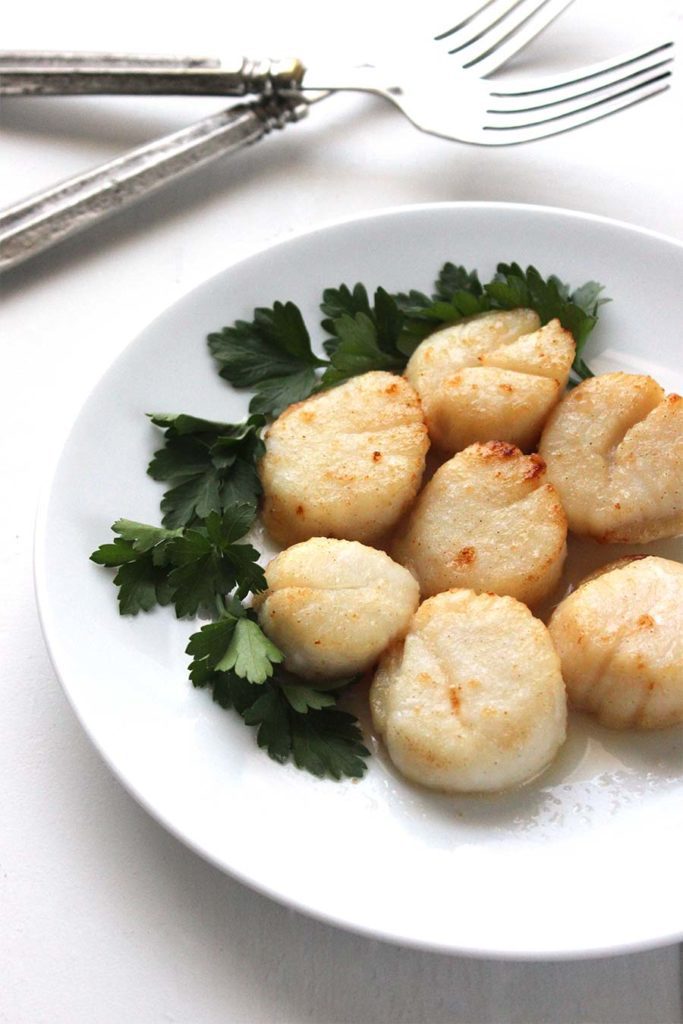 Broiled Scallops Autoimmune Wellness