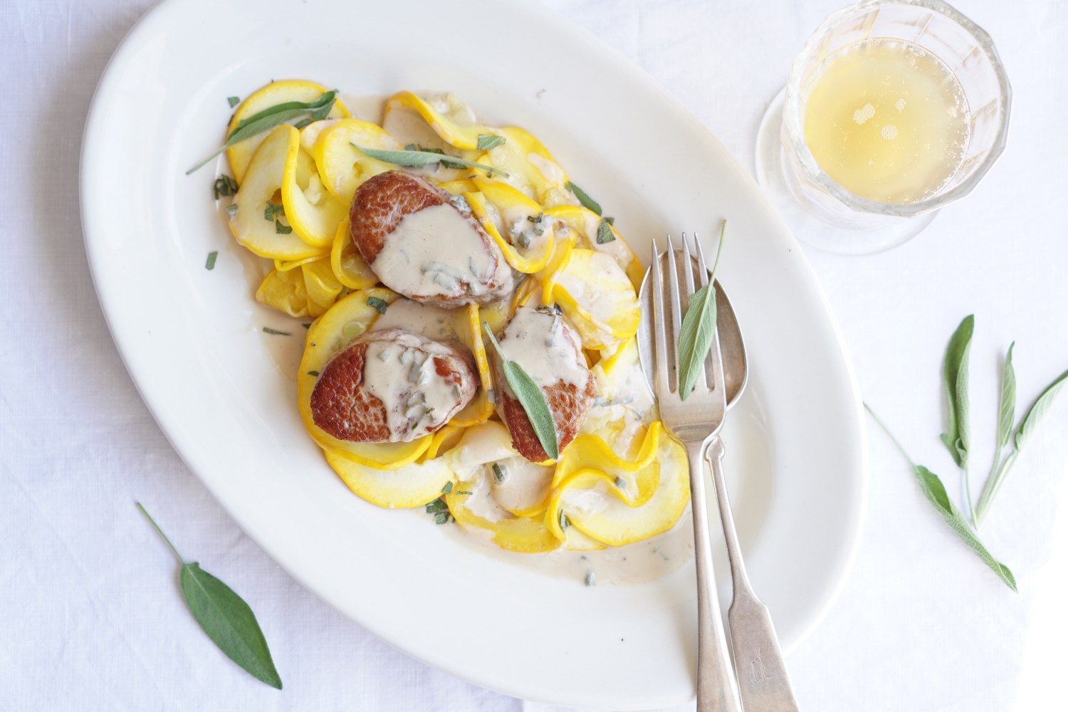 PanFried Pork Medallions with Sage and Cream Autoimmune Wellness