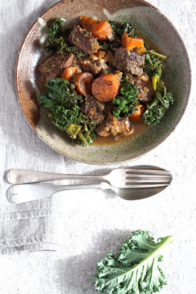 Beef Stew with Anchovies and Kale Autoimmune Wellness