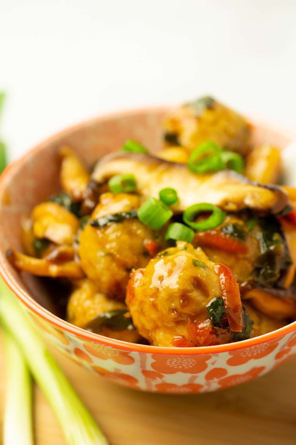 AIP Teriyaki Meatball StirFry Autoimmune Wellness