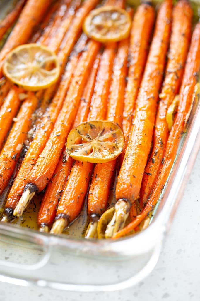 AIP Lemon Honey Roasted Carrots Autoimmune Wellness