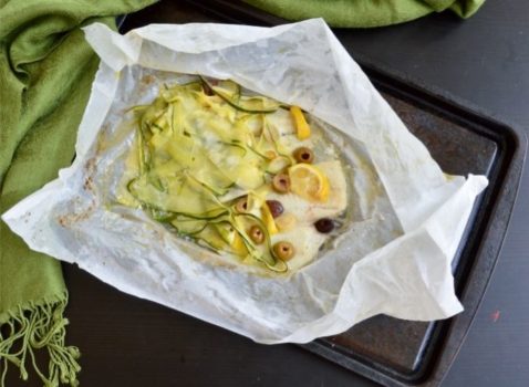 fish in parchment