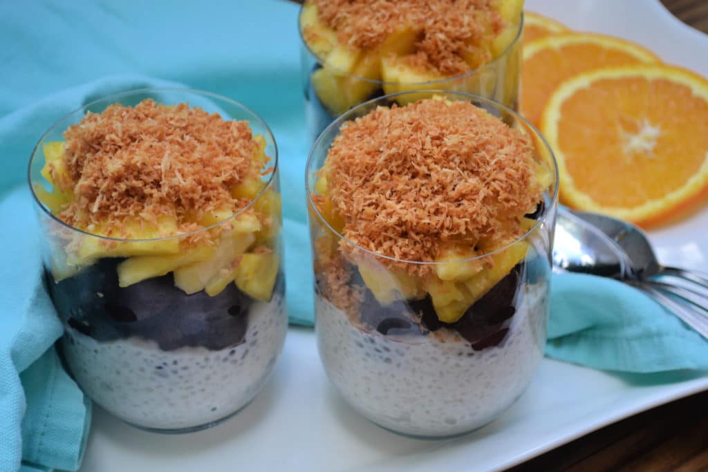 Piña Colada Pudding Cups Autoimmune Wellness
