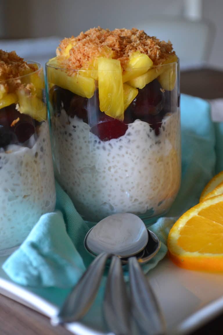Piña Colada Pudding Cups Autoimmune Wellness