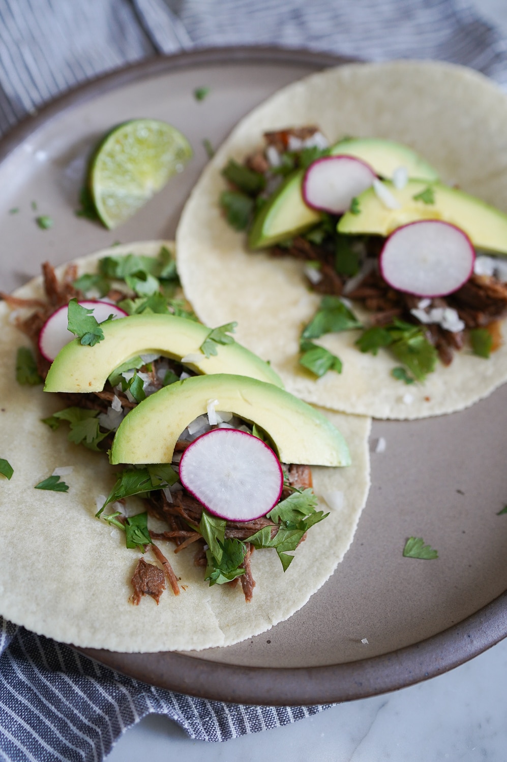 Barbacoa Beef tacos