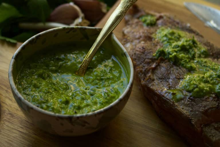 AIP Flank Steak with Basil Chimichurri Autoimmune Wellness